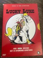 Lucky Luke : 24 Spannende Avonturen ( 4 dvd box ), Alle leeftijden, Ophalen of Verzenden, Zo goed als nieuw