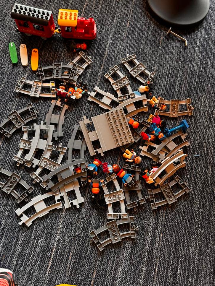 Duplo Trein Set, Kinderen en Baby's, Speelgoed | Duplo en Lego, Gebruikt, Duplo, Losse stenen, Ophalen