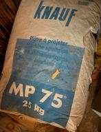 Stuc knauf 25 kg 2 maal voor €15, Doe-het-zelf en Verbouw, Isolatie en Afdichting, Overige materialen, Zo goed als nieuw, 15 m² of meer