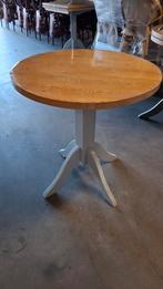 14 horeca tafels eiken HUTTEN 60 & 70 rond 70x70 vierkant, Rond, Zo goed als nieuw, Vijf personen of meer, 50 tot 100 cm