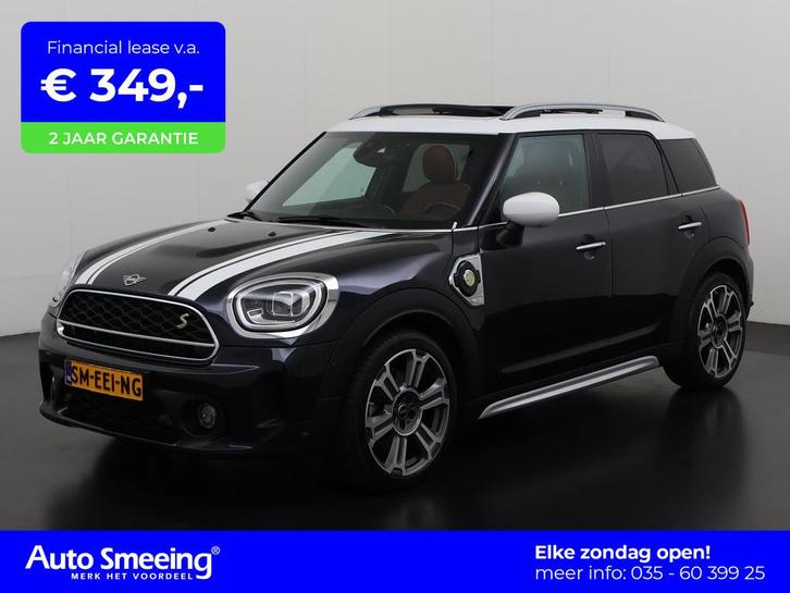 Mini Mini Countryman Cooper S E ALL4 | Panoramadak | Leder |, Auto's, Mini, Bedrijf, Te koop, Countryman, 4x4, ABS, Achteruitrijcamera