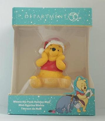 Winnie de Poeh Kerst beeldje Department 56 NIEUW beschikbaar voor biedingen