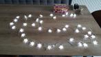 40 sterren led verlichting knipperende lampjes kerst deco, Diversen, Kerst, Ophalen of Verzenden, Gebruikt