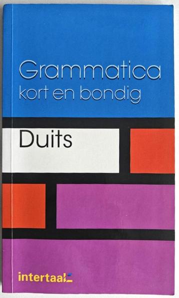 Grammatica kort en bondig: DUITS. Intertaal. beschikbaar voor biedingen