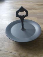 Etagere antraciet brocante sober grijs klein model, Antiek en Kunst, Ophalen of Verzenden