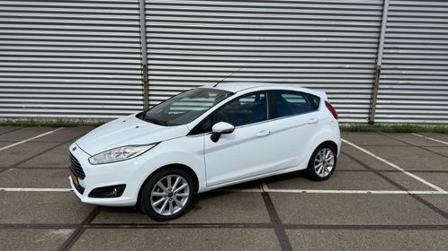 Ford Fiësta 1.0 59KW/80PK 5D 2015 Wit - Titanium uitvoering, Auto's, Ford, Particulier, Fiësta, Airconditioning, Boordcomputer