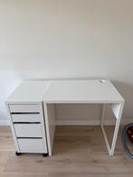 Bureau met losse ladekast, Ophalen, Zo goed als nieuw