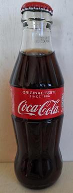 Coca-Cola Flesje Glas 200ml uit Engeland, Verzamelen, Merken en Reclamevoorwerpen, Ophalen of Verzenden, Zo goed als nieuw, Verpakking