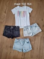 3 korte broeken 1 shirt zomerpakket maat 158, Kinderen en Baby's, Kinderkleding | Maat 158, Meisje, D-Zine, Ophalen of Verzenden