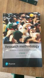 Research methodology. J. Vennix. Radboud bachelor economie, Boeken, Studieboeken en Cursussen, Ophalen of Verzenden, Zo goed als nieuw