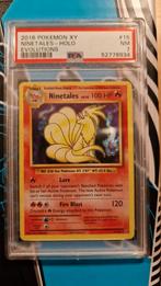 Ninetales Evolutions PSA 7, Ophalen of Verzenden, Zo goed als nieuw, Foil