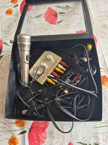 Karaoke set een keer gebruikt beschikbaar voor biedingen
