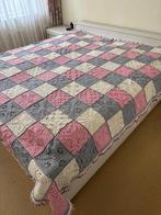 Sprei gehaakt, Huis en Inrichting, Slaapkamer | Beddengoed, Verzenden, Overige typen, Roze, Nieuw