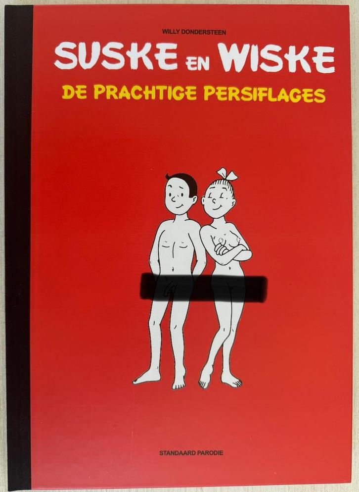 De prachtige persiflages - Suske & Wiske hardcover met prent, Boeken, Stripboeken, Nieuw, Eén stripboek, Verzenden