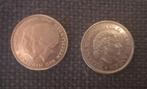 2 Gulden Munten 1980 - Koningin Juliana en Beatrix., Ophalen of Verzenden, Koningin Juliana