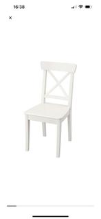 Ikea Ingolf stoel - wit, Ophalen, Nieuw, Wit, Eén