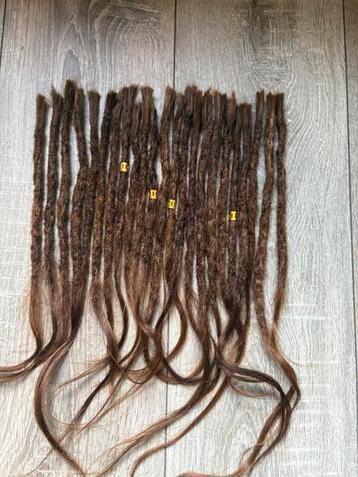 23 licht bruin dreadlock extensions echt haar beschikbaar voor biedingen