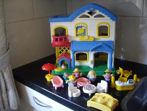 F P  poppenhuis met geluiden en veel acc, Kinderen en Baby's, Speelgoed | Fisher-Price, Speelset, Met geluid, Ophalen