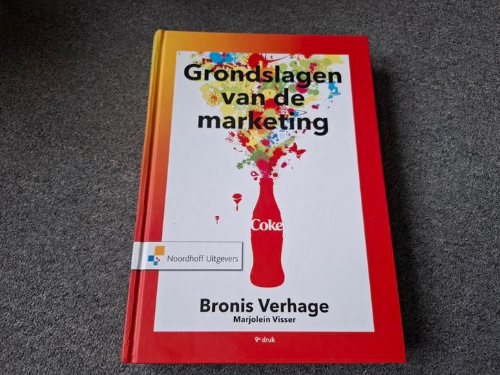 Bronis Verhage - Grondslagen van de marketing, Boeken, Economie, Management en Marketing, Economie en Marketing, Ophalen of Verzenden