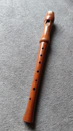 Vintage Adler sopraan blokfluit - lengte 32cm, Muziek en Instrumenten, Gebruikt, Ophalen of Verzenden