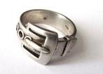 925 Zilveren mooie ring gesp, Antiek, maat 16,75, Sieraden, Tassen en Uiterlijk, Antieke sieraden, Verzenden, Zilver, Ring