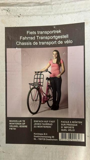 Transport rekje fiets  beschikbaar voor biedingen