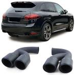 Uitlaat Sierstuk Zwart Voor Porsche Cayenne 92A 3.0 D 2010 /