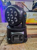 DMX Movinghead LED Lamp - 7 Spots, Ophalen of Verzenden, Gebruikt, Licht, Geluidgestuurd