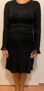 Jurk boven de knie kleur zwart maat m, merk filippa K, Kleding | Dames, Jurken, Maat 38/40 (M), Zwart, Ophalen of Verzenden, Boven de knie
