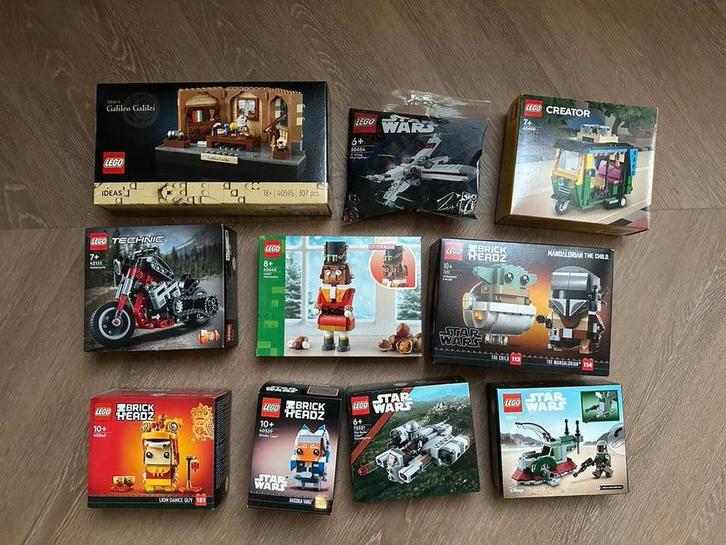 Lot lego 10 sets, Kinderen en Baby's, Speelgoed | Duplo en Lego, Nieuw, Lego, Complete set, Ophalen of Verzenden