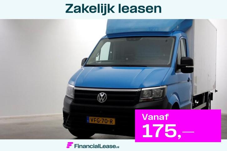 Volkswagen Crafter 35 2.0 TDI E6 Bakwagen met achterdeuren 2, Auto's, Bestelauto's, Bedrijf, Lease, Financial lease, ABS, Airbags