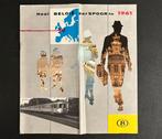 Brochure NMBS ‘Heel België per spoorlijn’ (1961), Verzamelen, Spoorwegen en Tramwegen, Ophalen of Verzenden, Gebruikt, Trein, Boek of Tijdschrift