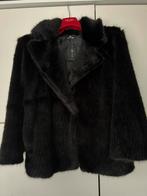 Zwarte fluffy jas - one size  NIEUW!, Kleding | Dames, Ophalen of Verzenden, Nieuw, Zwart