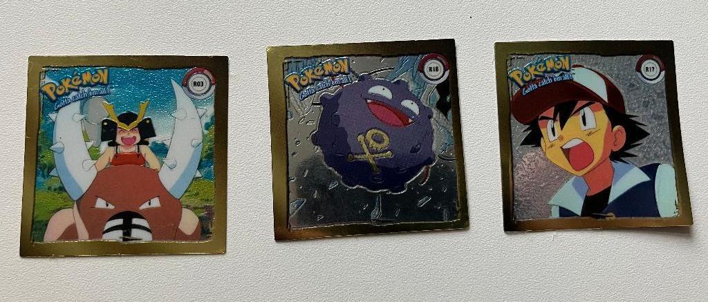 pokemon - artbox kaartjes - verzamel kaartjes -, Ophalen of Verzenden, Gebruikt