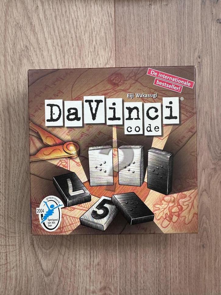 Da Vinci Code spel, Hobby en Vrije tijd, Gezelschapsspellen | Bordspellen, Gebruikt, Een of twee spelers, Ophalen