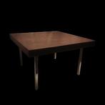 Prachtig zeer bijzonder vintage koperen design salontafel, Ophalen, Gebruikt