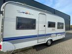 Hobby De luxe Easy 450 UF incl. voortent, Caravans en Kamperen, Caravans, Rondzit, Hobby, Bedrijf, Schokbreker