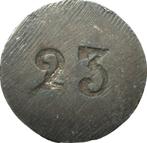 België 5 centimes 19e eeuw (bewerkt/curieus, zeldaam), Postzegels en Munten, Munten | België, Ophalen of Verzenden, Losse munt