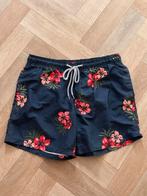 Hema zwemshort donkerblauw met bloemen maat L NIEUW, Kleding | Heren, Badmode en Zwemkleding, Hema, Maat 52/54 (L), Blauw, Ophalen of Verzenden