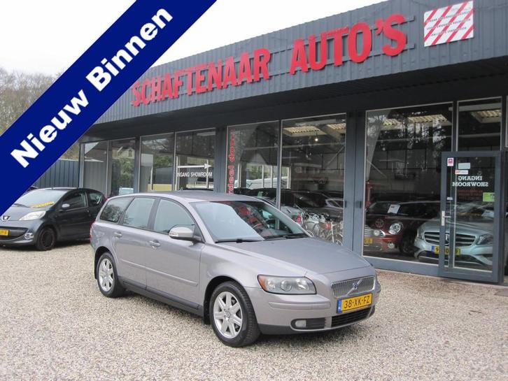 Volvo V50 2.0 Edition II zeer nette auto met trekhaak apk 02, Auto's, Volvo, Bedrijf, Te koop, V50, ABS, Airbags, Airconditioning