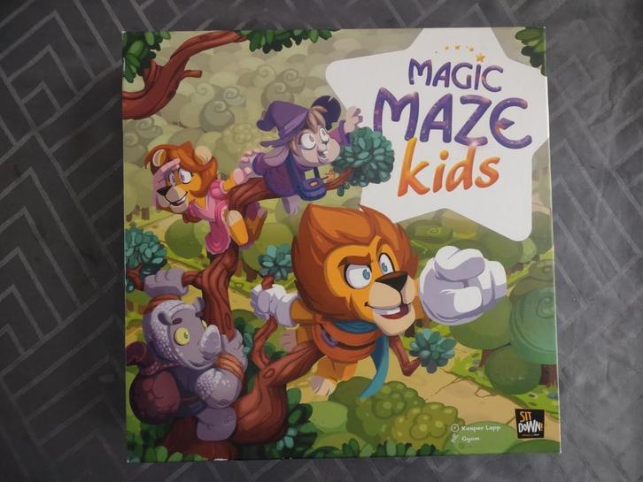 Magic Maze kids - sit down, Hobby en Vrije tijd, Gezelschapsspellen | Bordspellen, Zo goed als nieuw, Ophalen of Verzenden