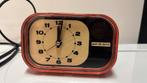 Vintage Good-Old-Electric Wekker Oranje/Zwart, Ophalen of Verzenden