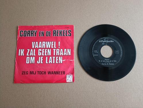 Single: Corry en de Rekels - Vaarwel ik zal geen traan (1978, Cd's en Dvd's, Vinyl Singles, Gebruikt, Nederlandstalig, 7 inch