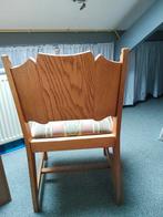 eiken eettafel stoel, Huis en Inrichting, Fauteuils, Ophalen, Gebruikt, Minder dan 75 cm, 50 tot 75 cm