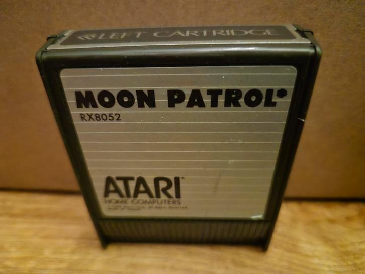 Moon Patrol Atari XL/XE, Spelcomputers en Games, Games | Atari, Zo goed als nieuw, Atari 2600, Avontuur en Actie, 1 speler, Vanaf 3 jaar