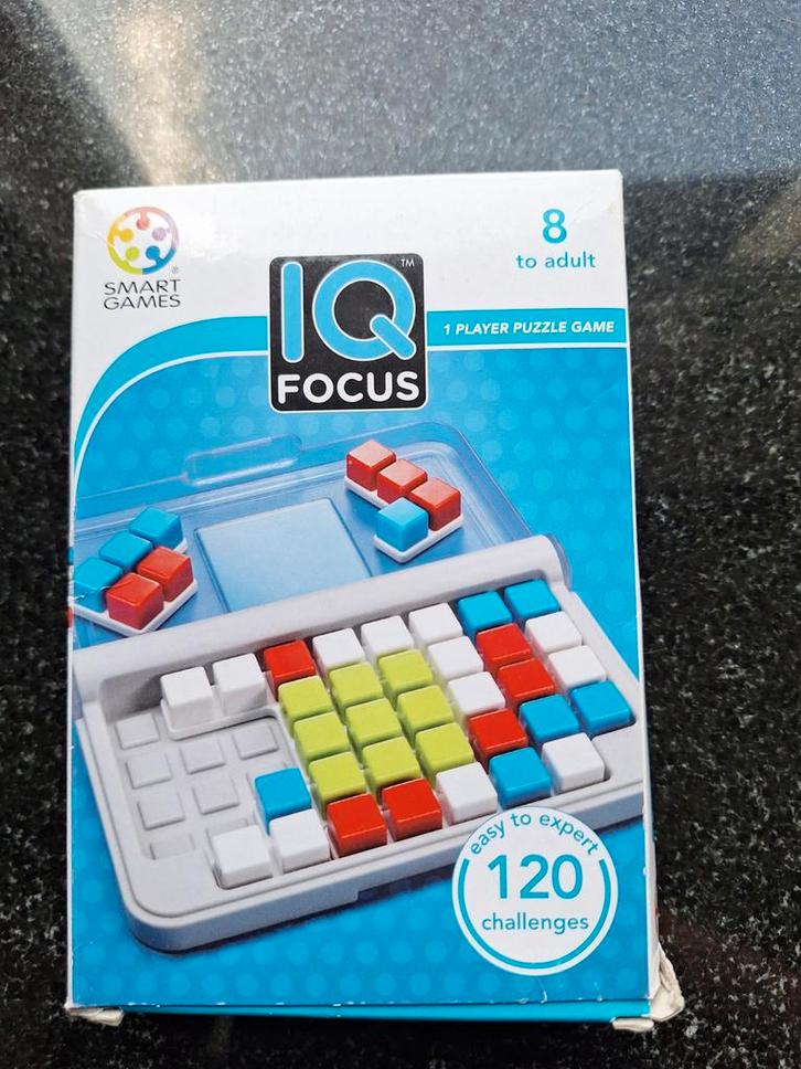 IQ Focus Smartgame!, Hobby en Vrije tijd, Denksport en Puzzels, Zo goed als nieuw, Overige typen, Ophalen of Verzenden