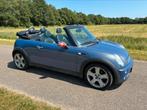 Mini 1.6 16V Cooper Cabrio 2004 Blauw, Voorwielaandrijving, 4 cilinders, Cabriolet, Handgeschakeld