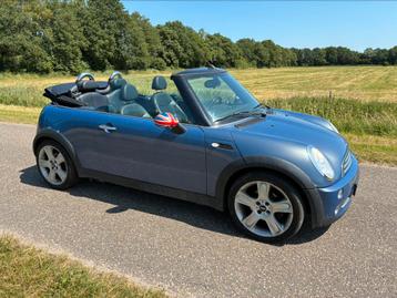 Mini 1.6 16V Cooper Cabrio 2004 Blauw beschikbaar voor biedingen