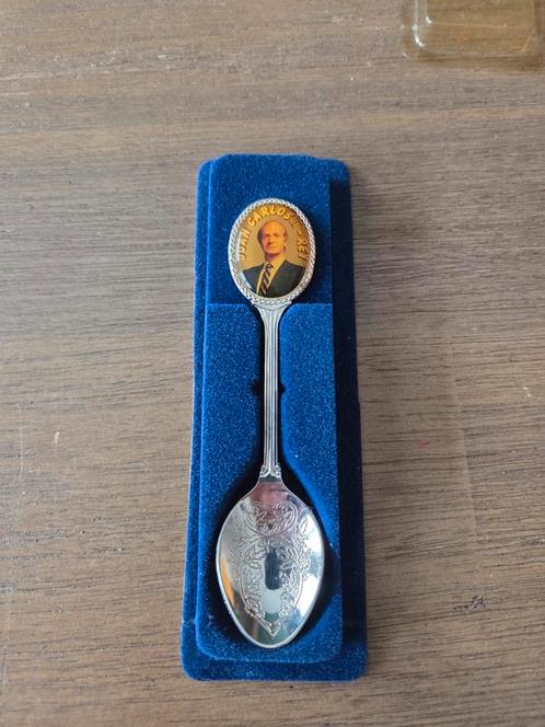 Lepel juan carlos, Verzamelen, Overige Verzamelen, Zo goed als nieuw, Ophalen of Verzenden