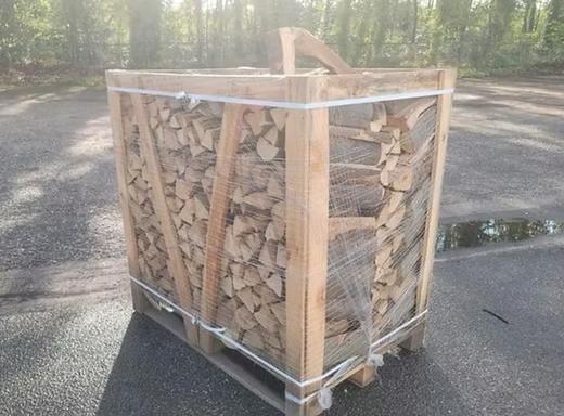Gedroogd eiken/ beuken haardhout, Tuin en Terras, Haardhout, Blokken, Eikenhout, 6 m³ of meer, Ophalen